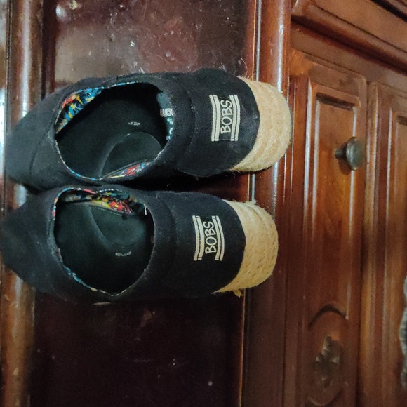 Skechers Black Espadrilles for Women - Picture 2 of 5